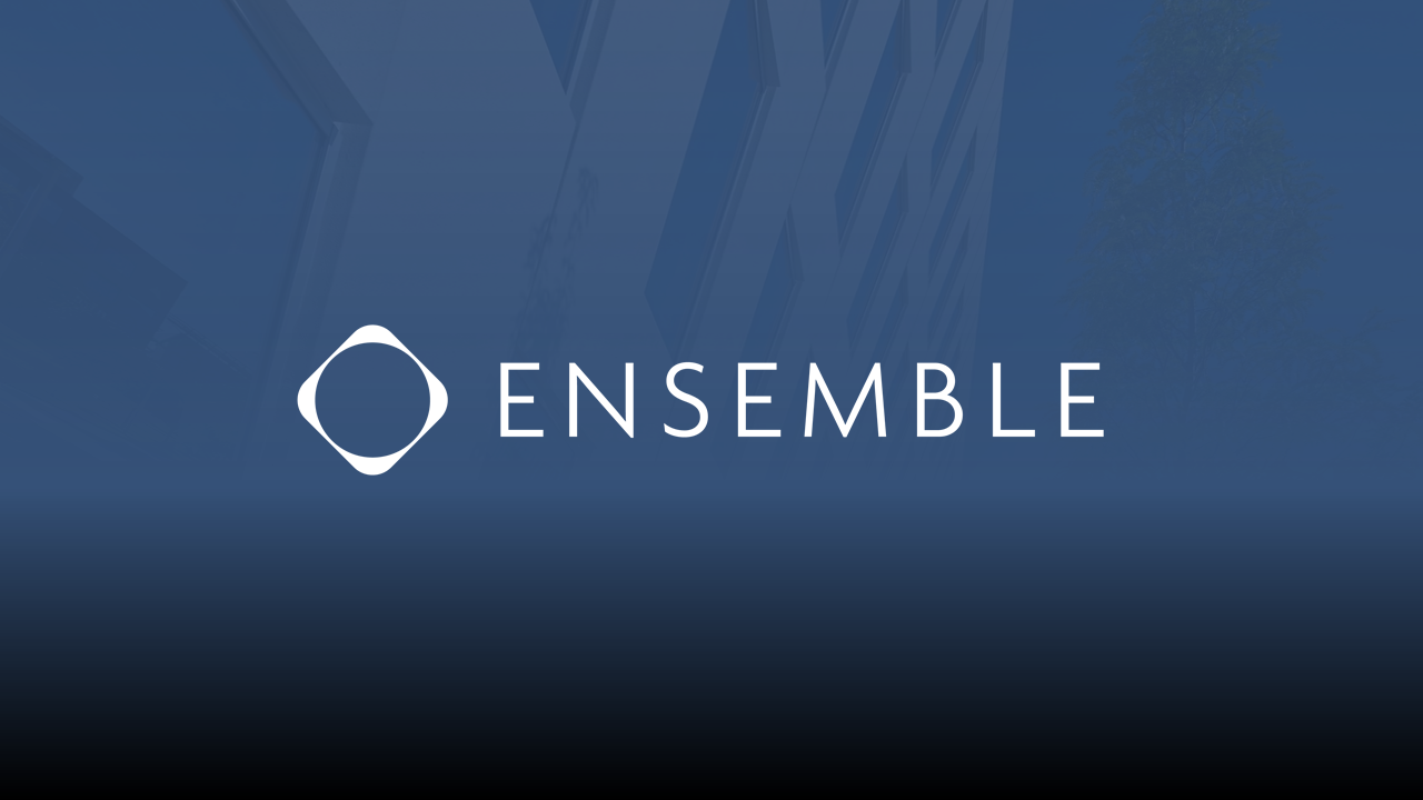 ensemble blue logo